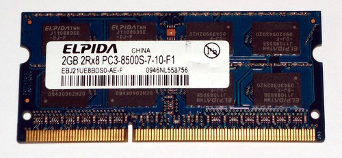 Ram ddr3 204 pin - pin, so-dimm