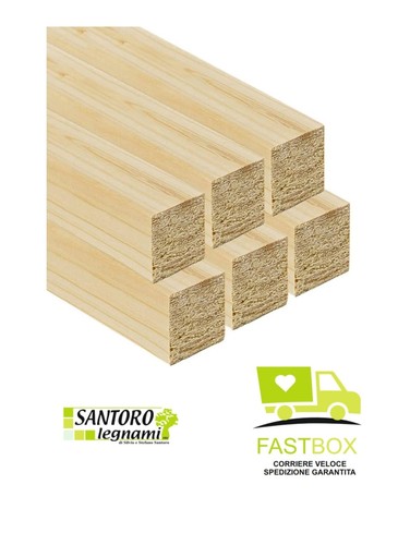 Listelli legno massello abete - listelli,