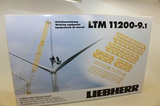 NZG 732 3 Liebherr 36 m LTM 11200 punta palo griglia 1:50 NUOVO in confezione originale punta 