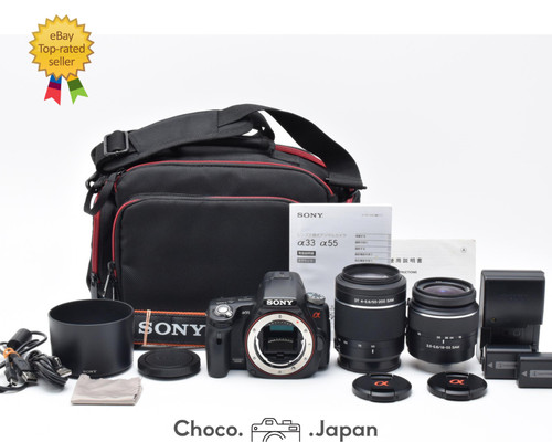 Sony alpha slt a55v a55 - sony,
