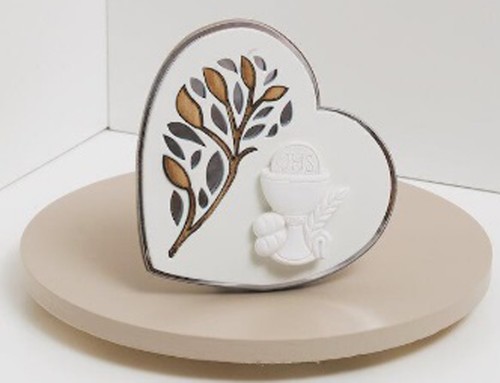Cuore calice comunione - , e