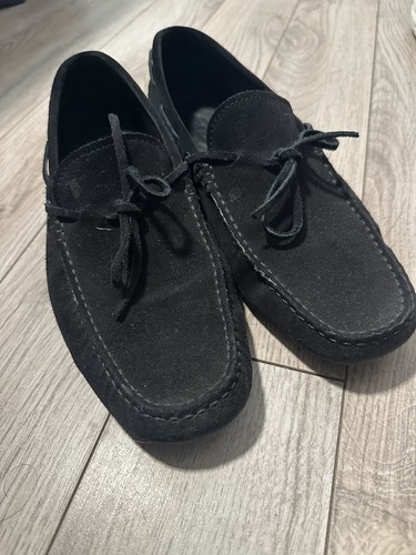 Tods gommino black - gommino, suede