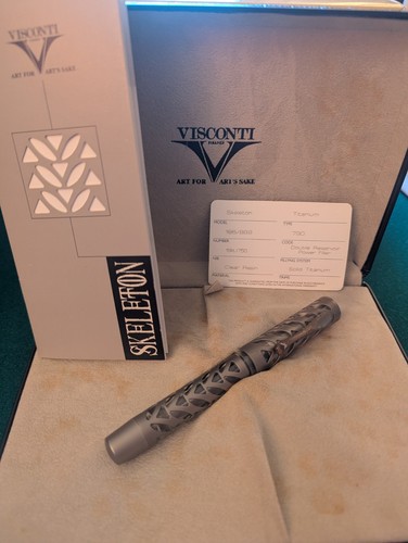 Fountain pen visconti skeleton - pen,