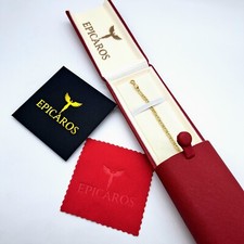 Bracciale Oro Massiccio 18Kt (750) Maglia Infinity di Lusso Unisex - 3,5mm*20cm