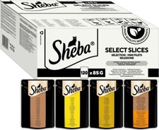 120 x 85 g SHEBA cibo umido
