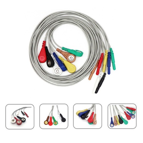 Cavo holter ecg filo scatto - ecg,