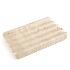 Portasapone in Marmo, Beige