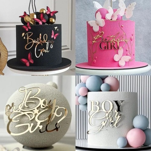 Cake topper buon compleanno - buon,