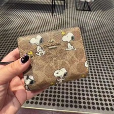 Portafoglio Snoopy Print di