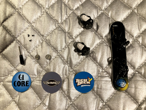 Tech deck sims snowboard - deck, con