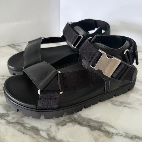 Prada nastro sandalo - prada, nero