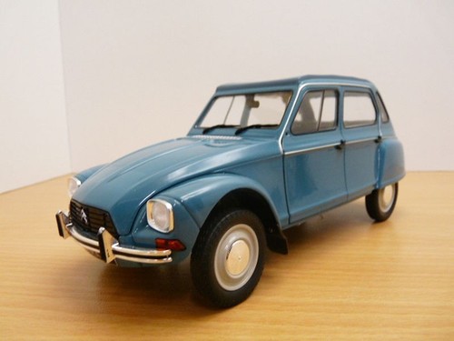 Citroen dyane bleu - dyane, 6
