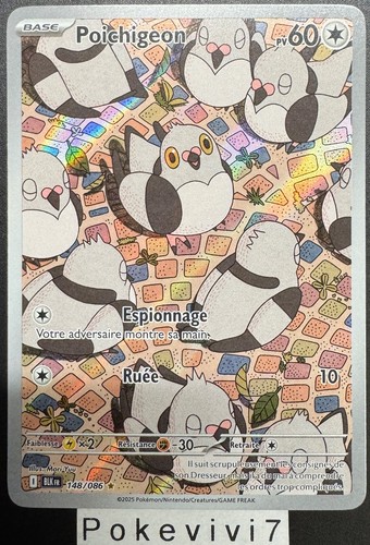 Carte pokemon poichigeon - carte,