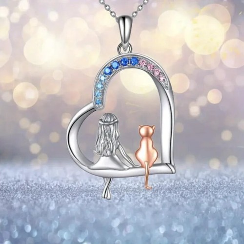 Collare colgante gato y - de,