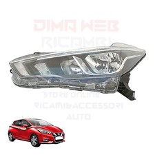 FARO ANTERIORE FANALE SX PER