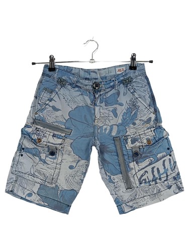 Pantaloncini cargo bambini blu - pantaloncini,