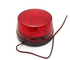 LUCE LAMPEGGIANTE LED STROBO ALLARME 12V SPIA SEGNALAZIONE