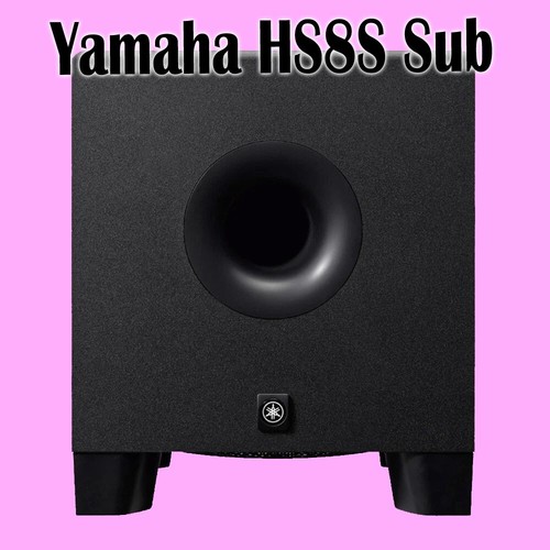 Yamaha hs8s bass reflex - bass,