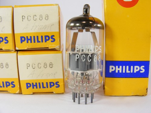 Pcc88 philips doppio triodo - philips,
