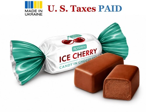 Roshen ice cherry chocolate - ice,