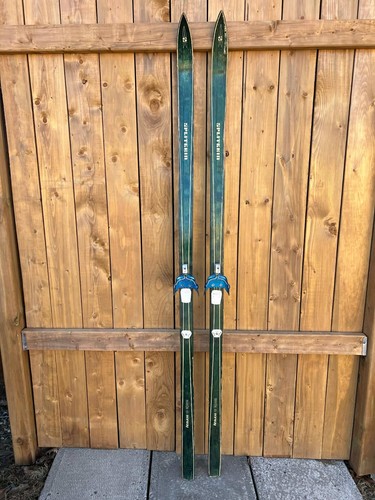 Bellissimi vecchi sci neve - sci,