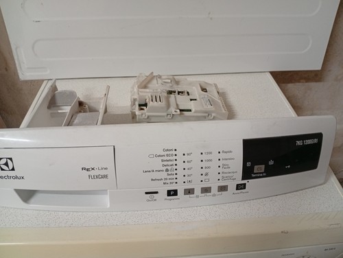 Cruscotto scheda lavatrice rex - cruscotto+scheda,