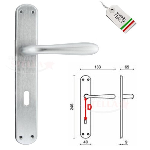 Maniglia coppia maniglie con - maniglie,