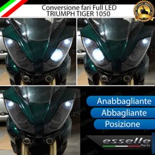 KIT FARO A LED TRIUMPH TIGER 1050 ANABBAGLIANTE ABBAGLIANTE POSIZIONE H7 H9 T10