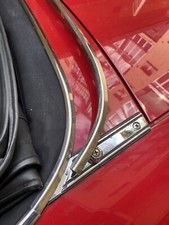 Molura (modanatura) cromata delimita Capote Duetto IV Serie Originale