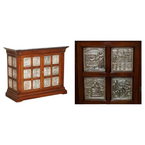 Credenza unica con - con, pannelli