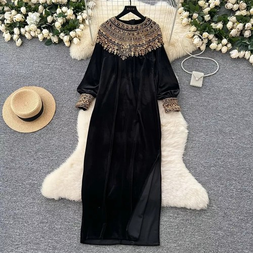 Abito donna elegante lungo - abito,