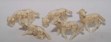 Set 24 Pecore Presepe 4x3 cm