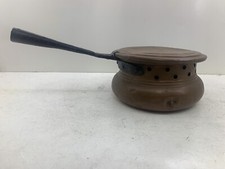 ANTICO SCALDINO SCALDALETTO SONNO IN RAME VINTAGE EPOCA 800 OLD COLLEZIONE RARO