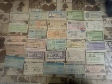 mini assegni anni 70. N 69