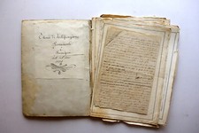 Manoscritto Elenco di