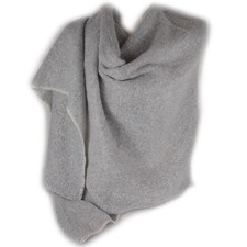 Sciarpa grigia grande