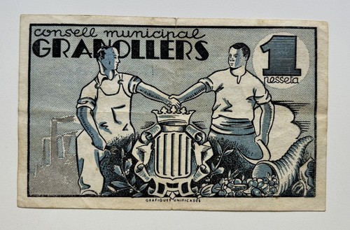Billete local municipal - billete, /