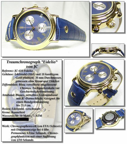 Orologio uomo cronografo