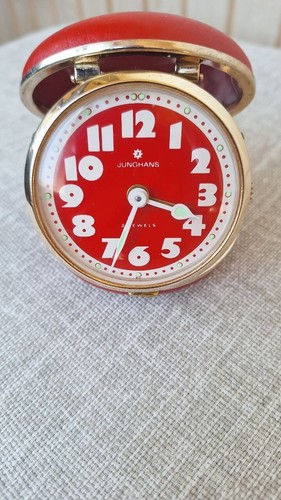Vintage red junghans jewel - red,