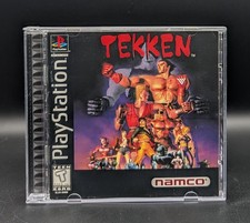 Tekken PlayStation 1 PS1 Black