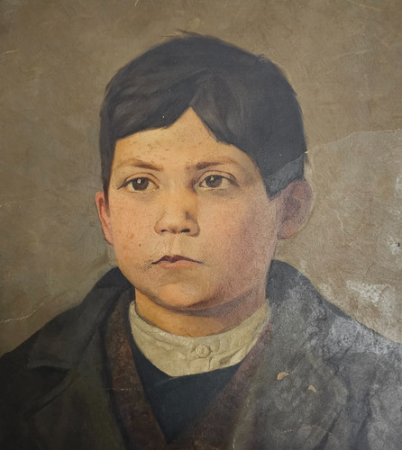 Antico dipinto ritratto - antico,