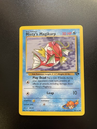 Pokemon misty magikarp gym - misty's,