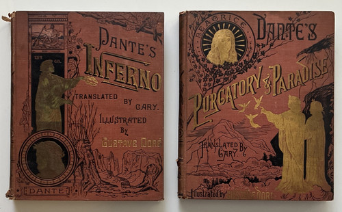 Antique 1800s dante inferno - antique,