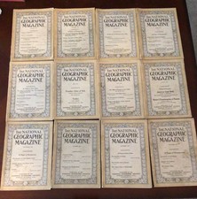 LOT OF 12 NATIONAL GEOGRAPHIC
