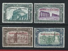 1930 SOMALIA, n. 140/143, Milizia III, 4 valori MLH*