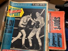 Annata completa 1954 de LO SPORT ILLUSTRATO rara - dal n°6 al n°52 su 52 numeri