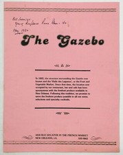 Menù cena vintage 1982 IL