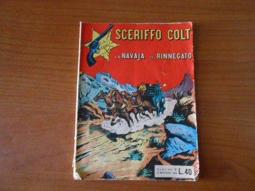 Fumetto autore sceriffo colt - d'autore-sceriffo,