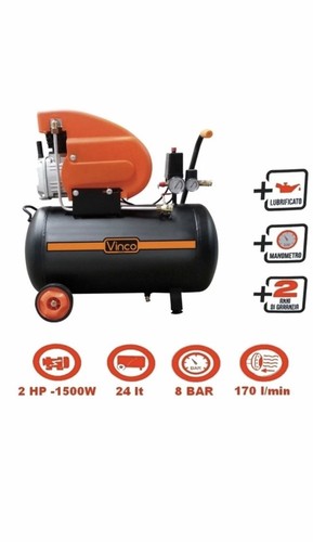Compressore 24lt olio - 24lt.,