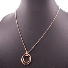 ⭐ Collana oro rosa acciaio